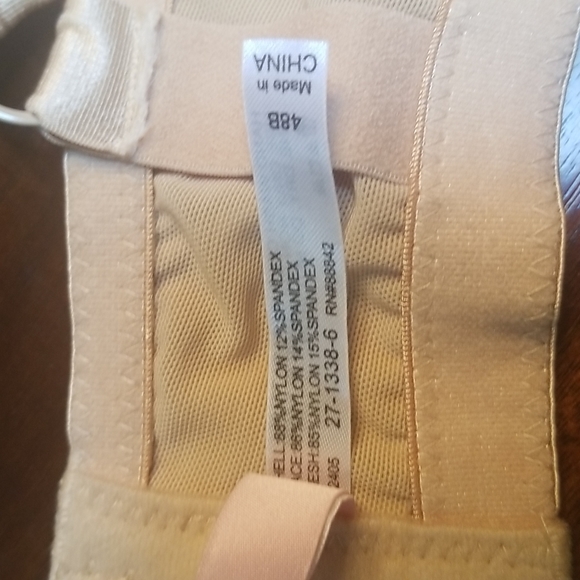 Comfort Choice Padded Underwire Bra 48B - Picture 3 of 4